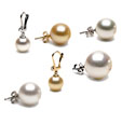 South Sea pearl earrings