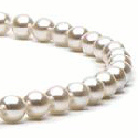 Akoya pearl necklace 40 cm 7-7.5 mm AAA white