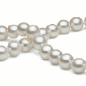 Akoya pearl necklace 45 cm 8.5-9 mm AAA white