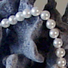 Akoya pearl necklace 45 cm  6-6.5 mm AAA white