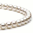 Akoya pearl necklace 45 cm  7-7.5 mm AA+ white