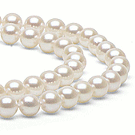 Double strand Akoya Pearl Necklace 7-7.5 mm AAA