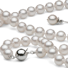 Akoya  3-Piece Pearl Set 40/18 cm 7-7.5 mm AAA