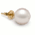 White Akoya Pearl Stud Earrings 7.5-8.0 mm AAA