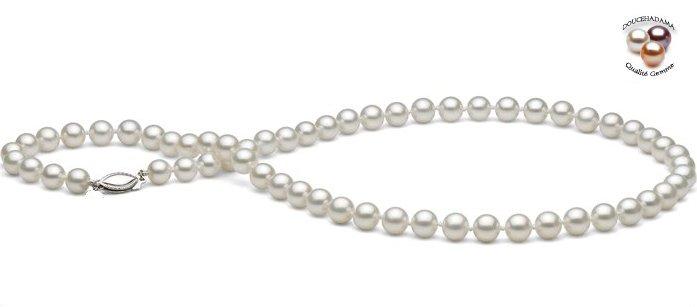 Collier de perles d'eau douce DOUCEHADAMA 45 cm, 6.5-7 mm