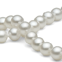 Collier de perles d'eau douce DOUCEHADAMA 45 cm, 7.5-8 mm