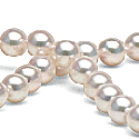 Collier Perles d'Akoya 45 cm 7.5-8 mm AAA blanches