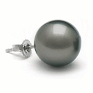Boucles d'oreilles en perles de Tahiti, 11-12 mm AAA