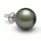 Boucles d'oreilles en perles de Tahiti, 12-13 mm AAA
