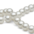 Collier de perles d'eau douce DOUCEHADAMA 45 cm, 7.5-8 mm