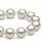 Bracelet de Perles d'Akoya, 18 cm, 6.5-7 mm, AAA, blanches